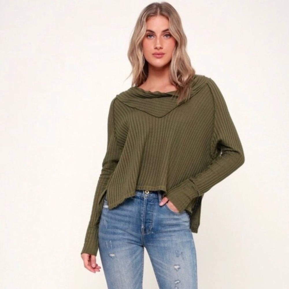 NEW Free People Wildcat Thermal Long Sleeve | M